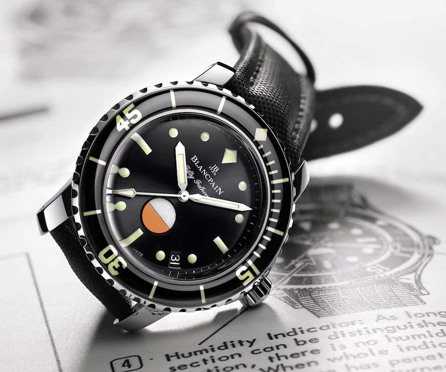 Blancpain Tribut an fünfzig Meilen MIL-SPEC - Baselworld 2017