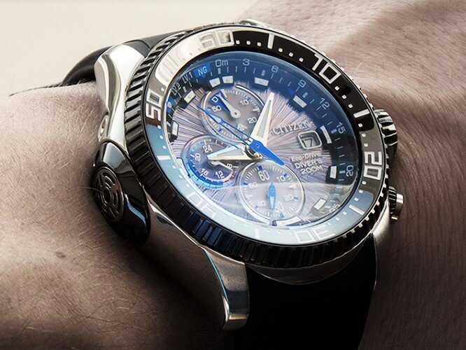 Dettagli e informazioni Crono Aqualand Eco Drive 2111 modello BJ2111-08E