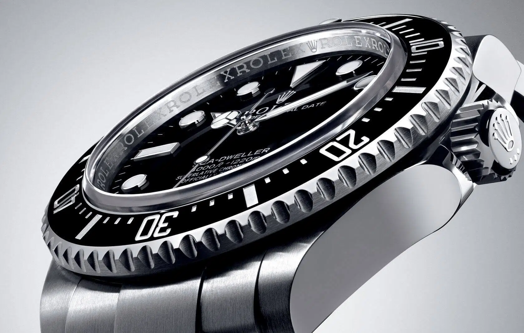 Rolex Sea Dweller 4000 con quadrante in vetro zaffiro