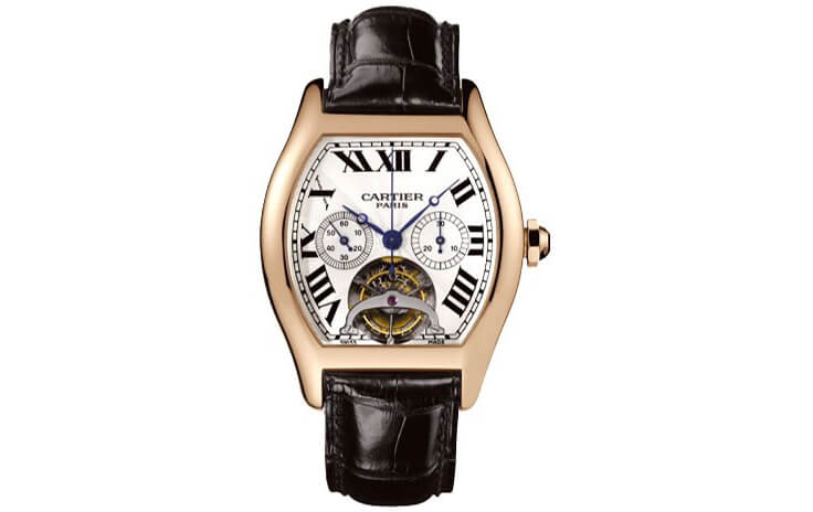 orologio Cartier Extra Large Tortue Cronosraph Pink Gold
