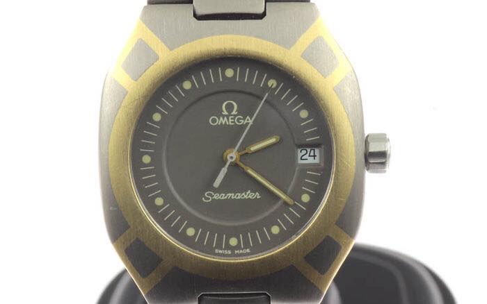 orologio da uomo Omega Seamaster Titaniumgold