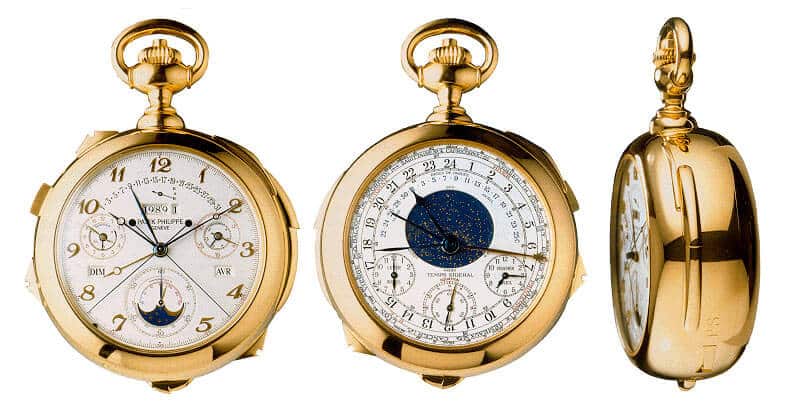orologio da tasca Patek Philippe Caliber 89 Pocket Watch