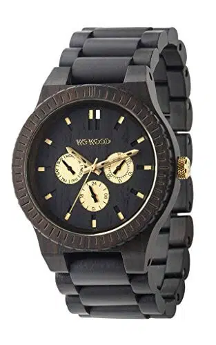 orologio in legno Wewood Kappa Black Pro