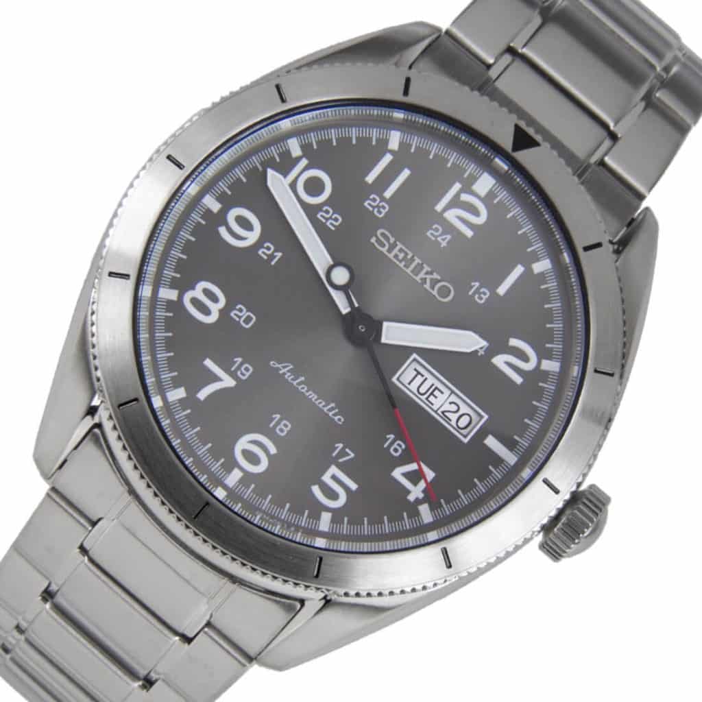 Seiko 5 Automatic SNKA10 – Orologio Uomo In Acciaio Dorato, Movimento Automatico 21 Rubini, Giorno/data