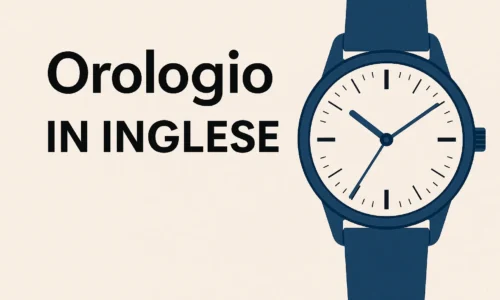 Come leggere l'Orologio in inglese