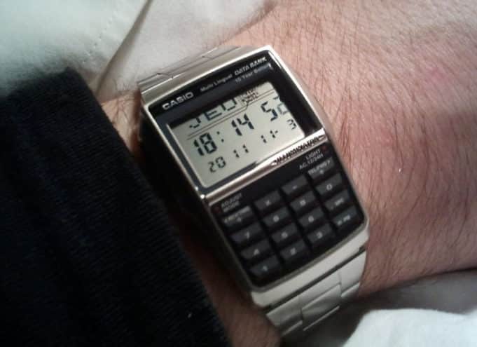 CASIO Collection DataBank CA-56-1D Orologio da Polso Uomo Digitale - 2S Time