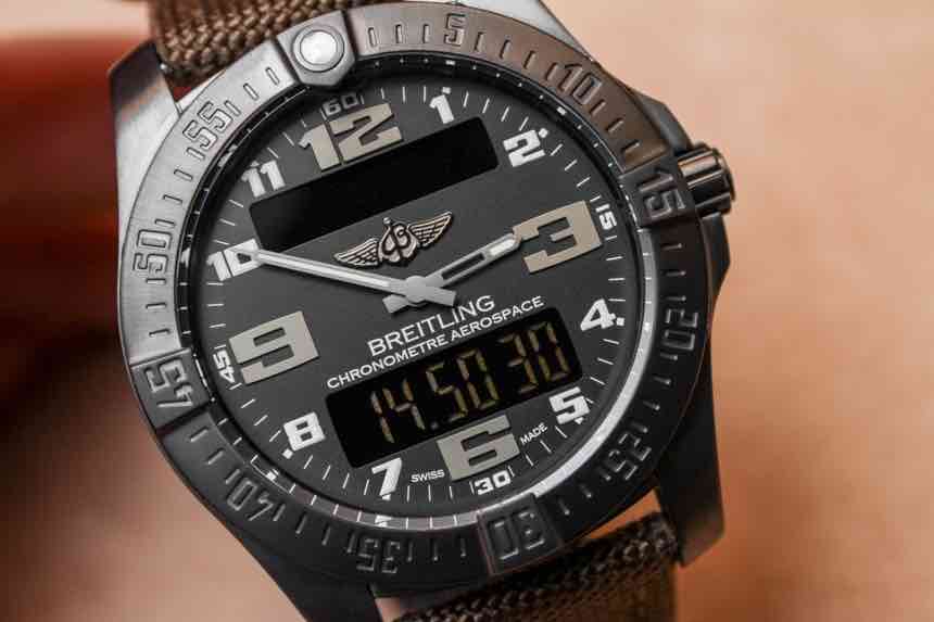 Breitling Aerospace evo quadrante in titanio