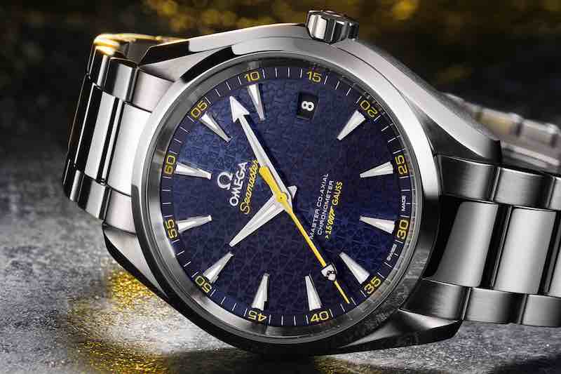 Omega Seamaster Aqua Terra 150m Co-Axial Master mit blauem PVD-Zifferblatt