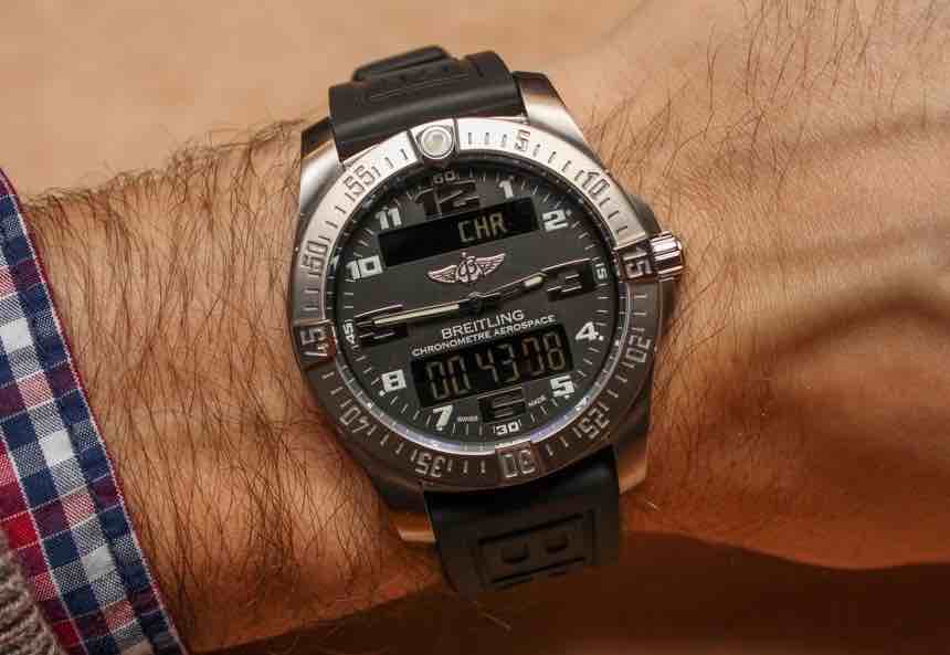 Breitling Aerospace evo indossato al polso