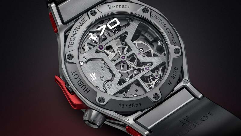 70. Jahrestag des Ferrari Hublot Techframe