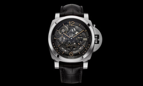 Panerai 2018 L Astronomo Luminor 1950 Tourbillon Moon Phases Equation of Time GMT