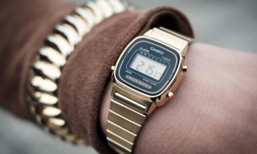 Orologio casio donna vintage oro
