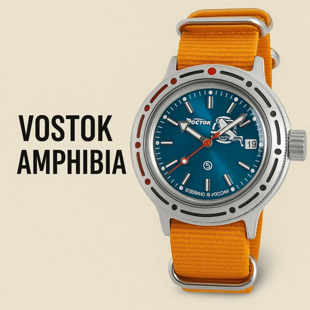 Vostok Amphibia woodstock orologi