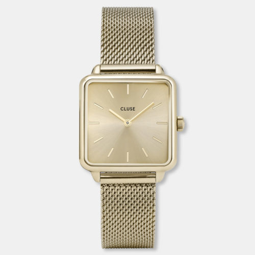 CLUSE La Tétragone Orologio analogico Color Oro