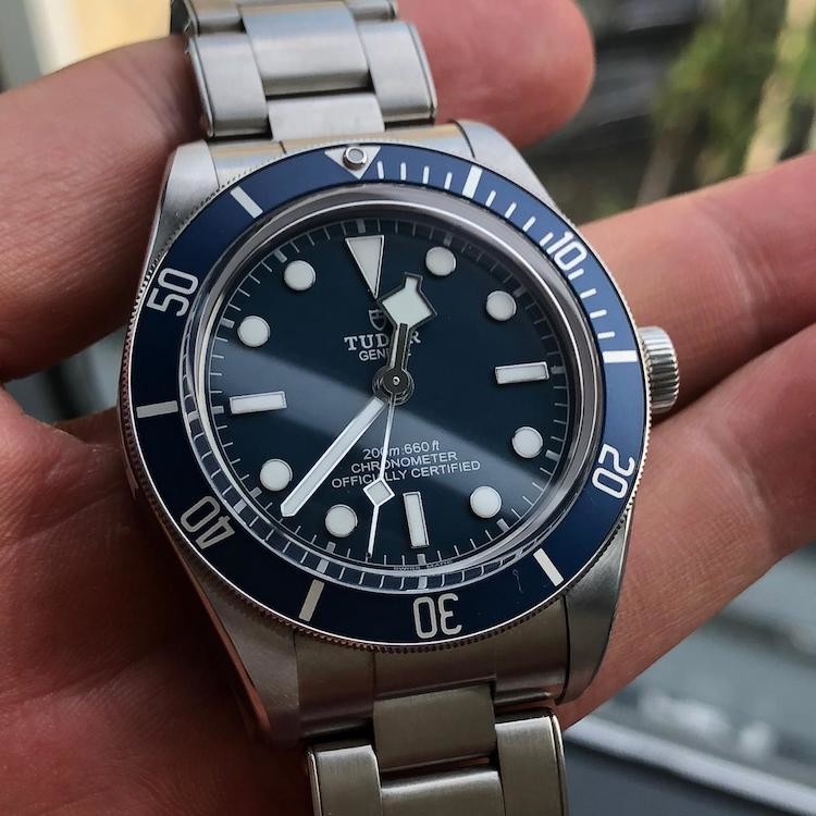 Tudor heritage black bay blue