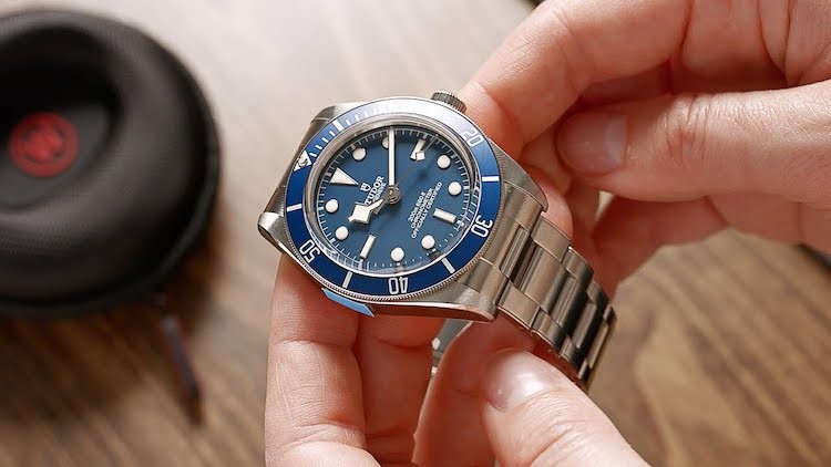 Tudor Black Bay blue