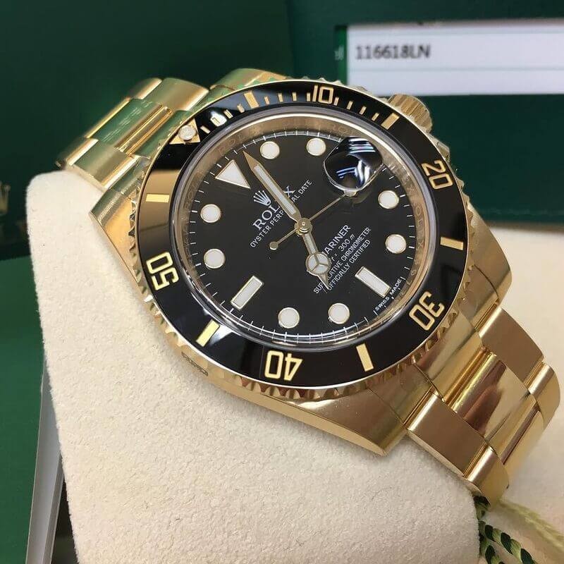 Orologio Rolex Submariner Date: Oro giallo 18 ct