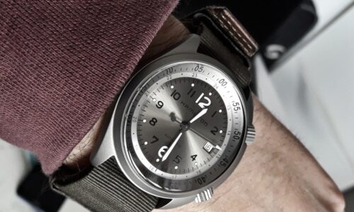 Khaki Aviation Pilot Pioneer Aluminium