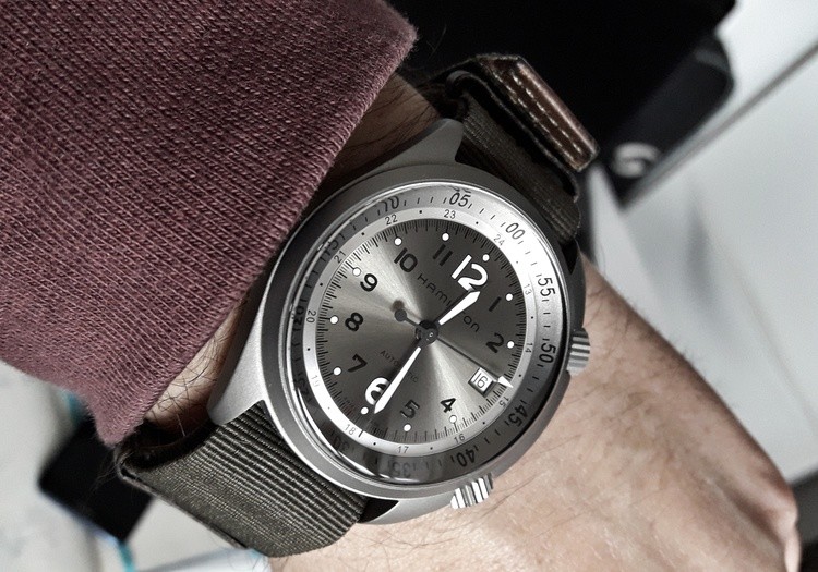 Khaki Aviation Pilot Pioneer Aluminium