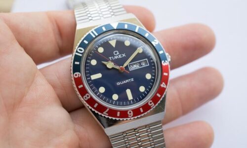 Orologio reissue Q Timex al quarzo
