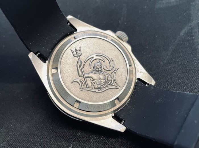 LORENZ FULL TITANIUM BLU 030212BB<br />Orologio Uomo Automatico Sub 200 Metri Ve