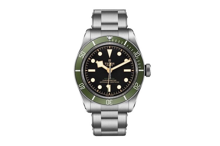 Tudor Black Bay Harrods Verde