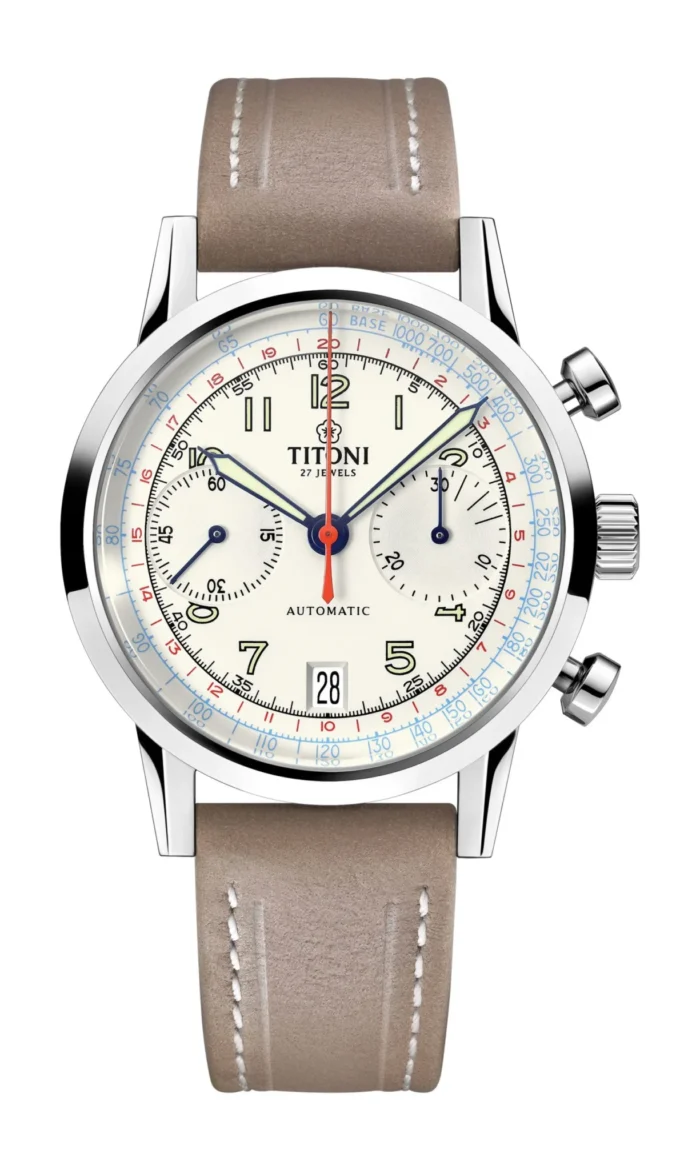 TITONI HERITAGE BICOMPAX CHRONOGRAPH