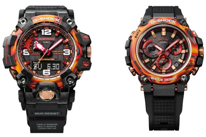 G-Shock Flare Red Series for 40th Anniversary