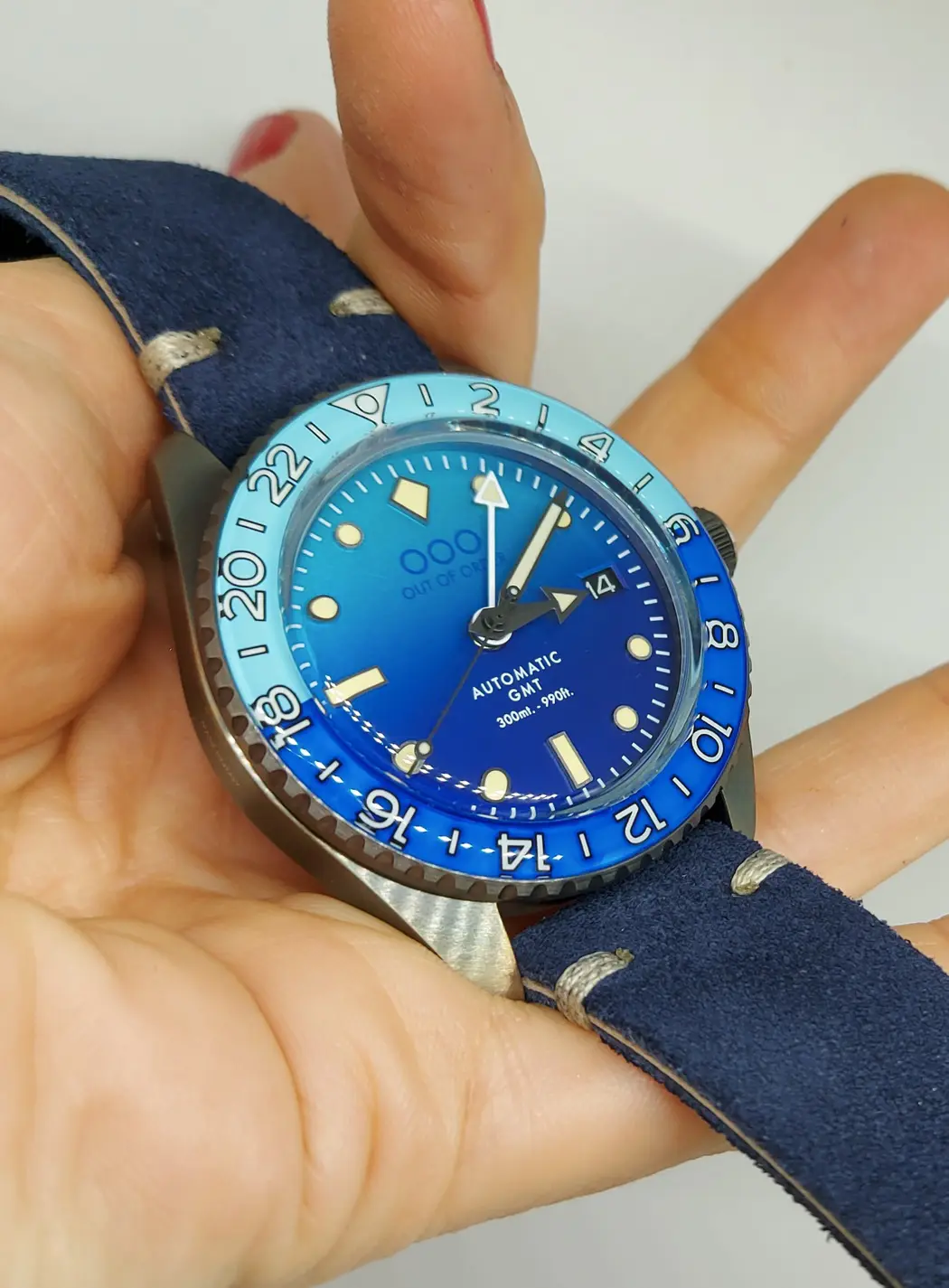 OOO - Out of Order® Watches Bomba Blu Automatic GMT (9)
