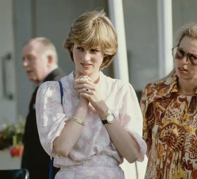 La principessa Diana indossava due orologi nel 1981