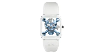 Bell & Ross BR 01 Cyber Skull Sapphire Ice Blue