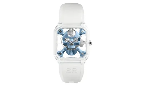 Bell & Ross BR 01 Cyber Skull Sapphire Ice Blue
