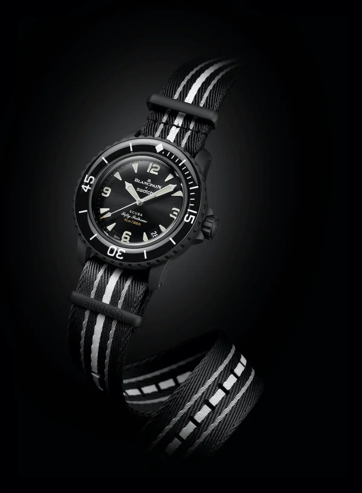 movimento Blancpain x Swatch Scuba Fifty Fathoms Ocean of Storms