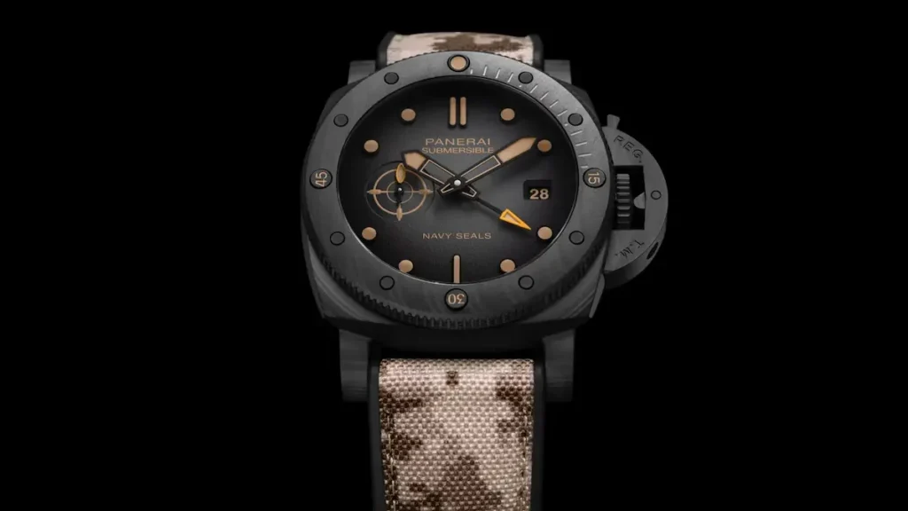 Panerai Submersible QuarantaQuattro GMT Navy SEALs Carbotech Panerai Submersible QuarantaQuattro GMT Navy SEALs Carbotech