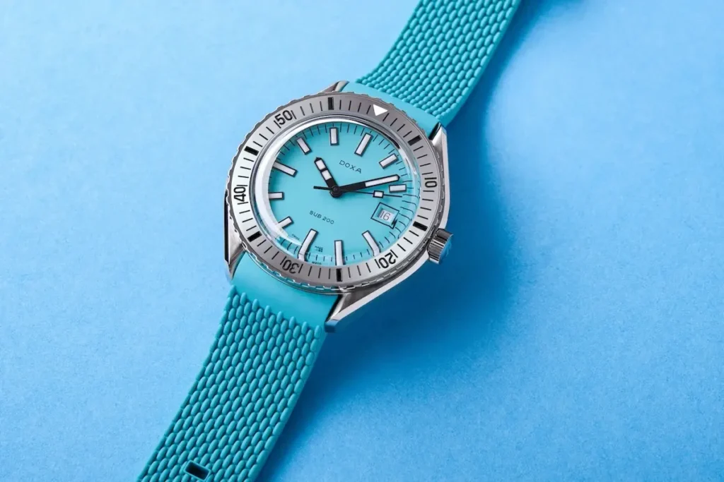 Doxa Sub 200 con ghiera in acciaio lucido