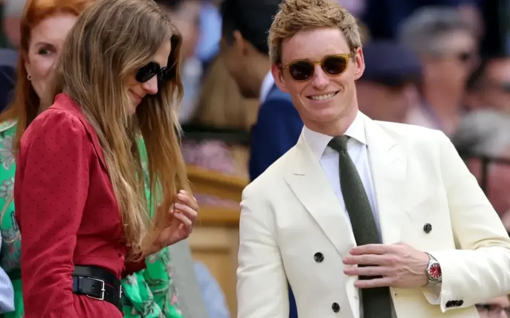 Eddie Redmayne – Omega Aqua Terra Shades Red Dial