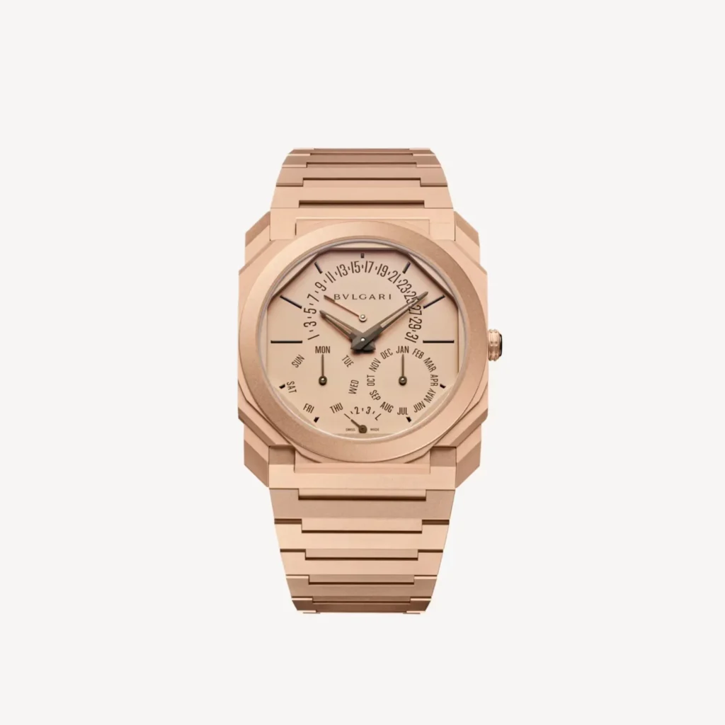 Bulgari Octo Finissimo Perpetual Calendar Oro Rosa