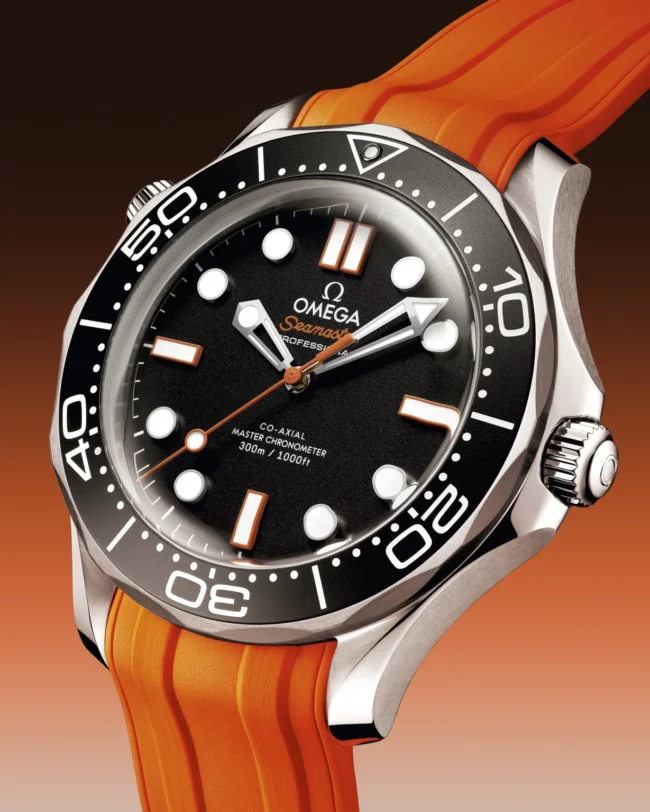 prezzo Omega Seamaster Diver 300M No-Date con dettagli Arancione