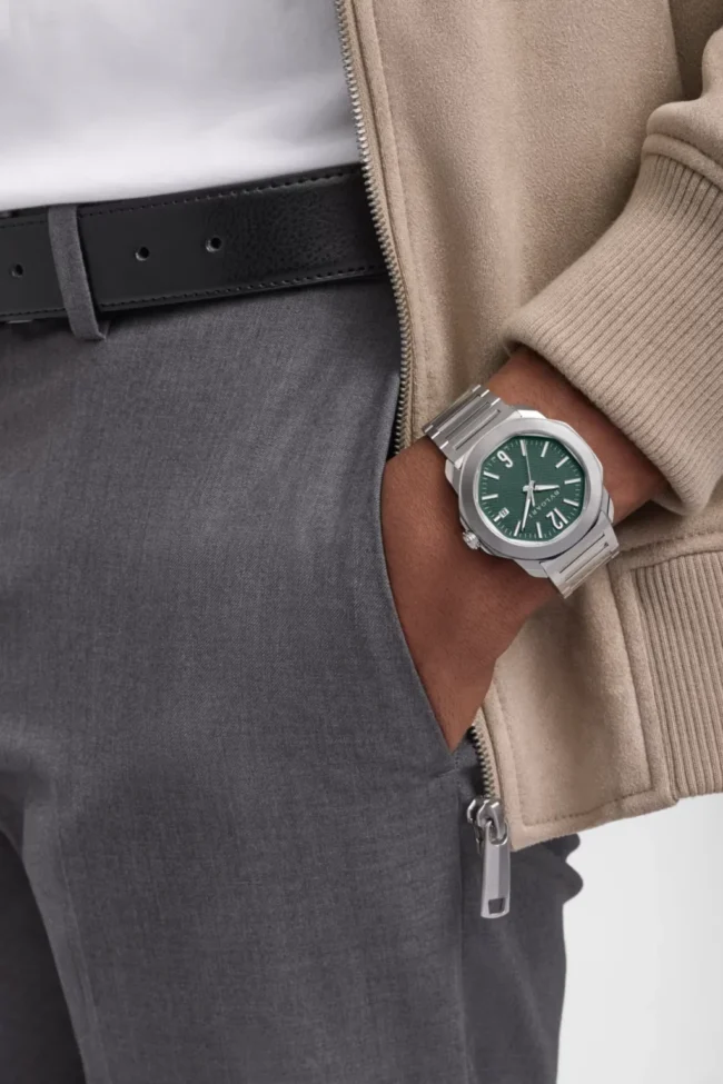 Bulgari Octo Roma Automatic quadrante Verde