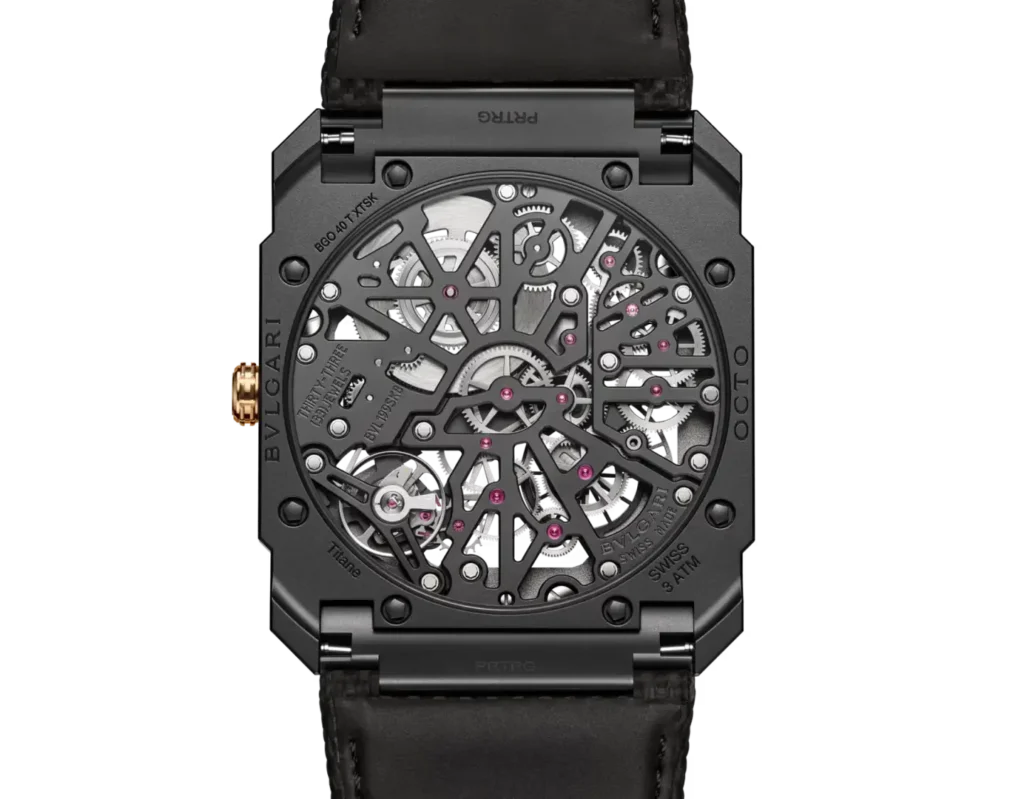 movimento Bulgari Octo Finissimo Skeleton 8 Days ref. 104121