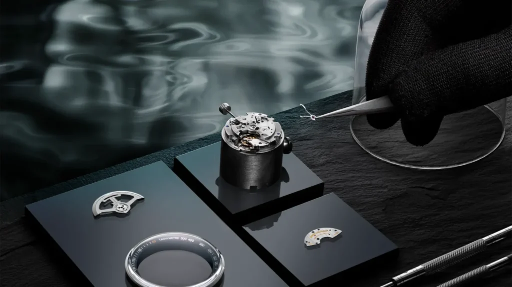 movimento Jaeger‑LeCoultre Polaris Chronograph Ocean Grey