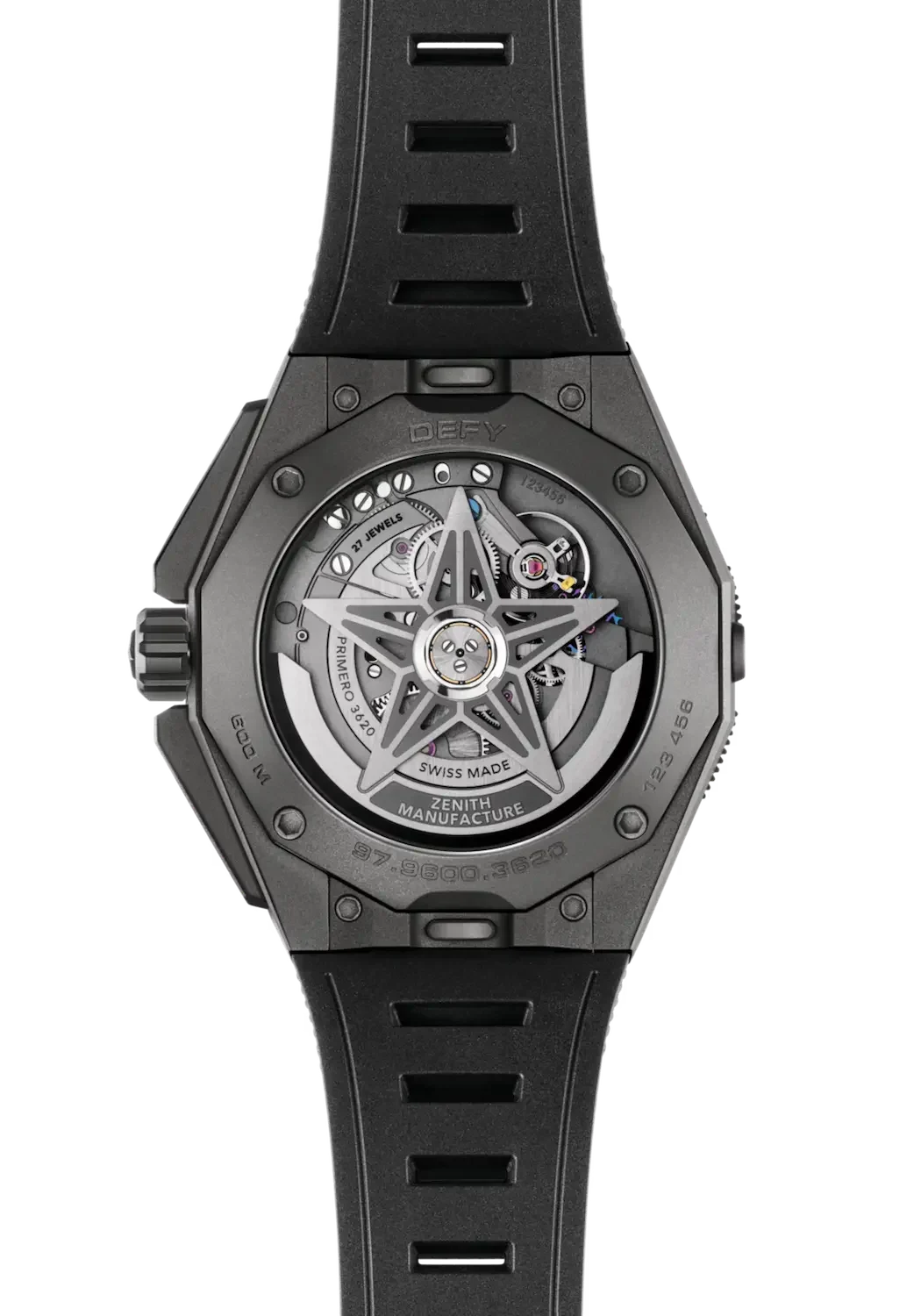 movimento Zenith Defy Extreme Diver Shadow