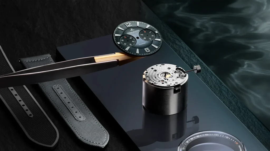 quadrante Jaeger‑LeCoultre Polaris Chronograph Ocean Grey
