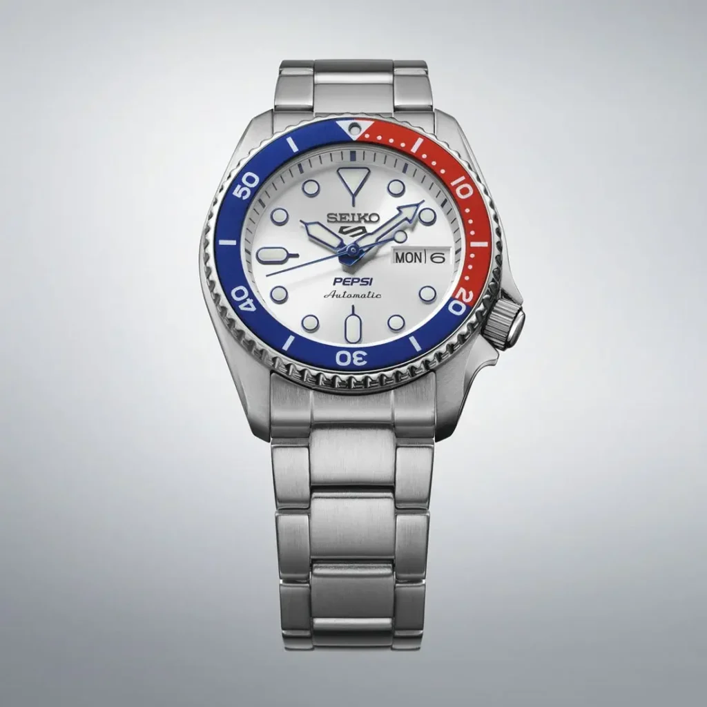 Seiko 5 Sports x Pepsi SRPL99
