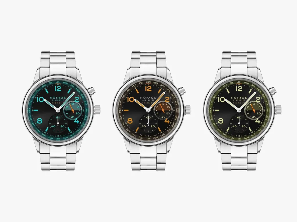 Nomos Club Sport Worldtimer Night Navigation