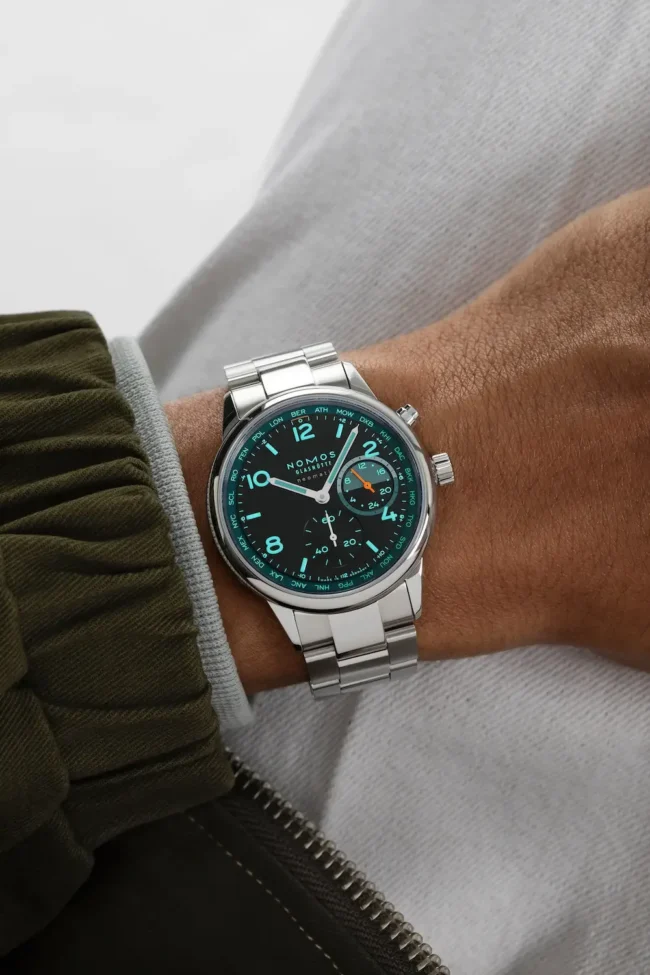 Nomos Club Sport Worldtimer Night Navigation