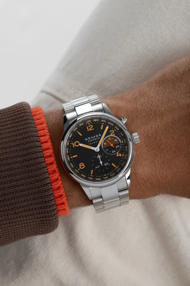 Nomos Club Sport Worldtimer Night Navigation