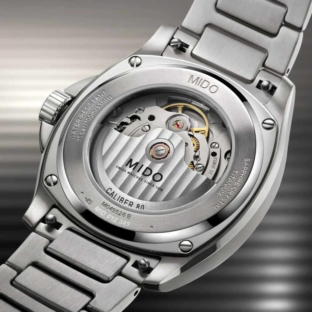 Mido Multifort TV Big Date Titanium