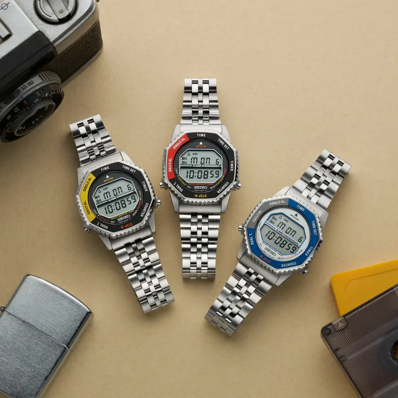 Seiko Digital Quartz Watch Rotocall