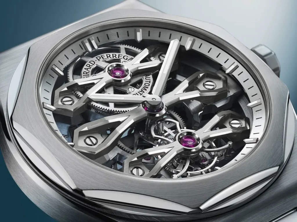 Girard-Perregaux Laureato Three Gold Bridges